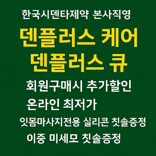 덴플러스로 스케일링 하세요